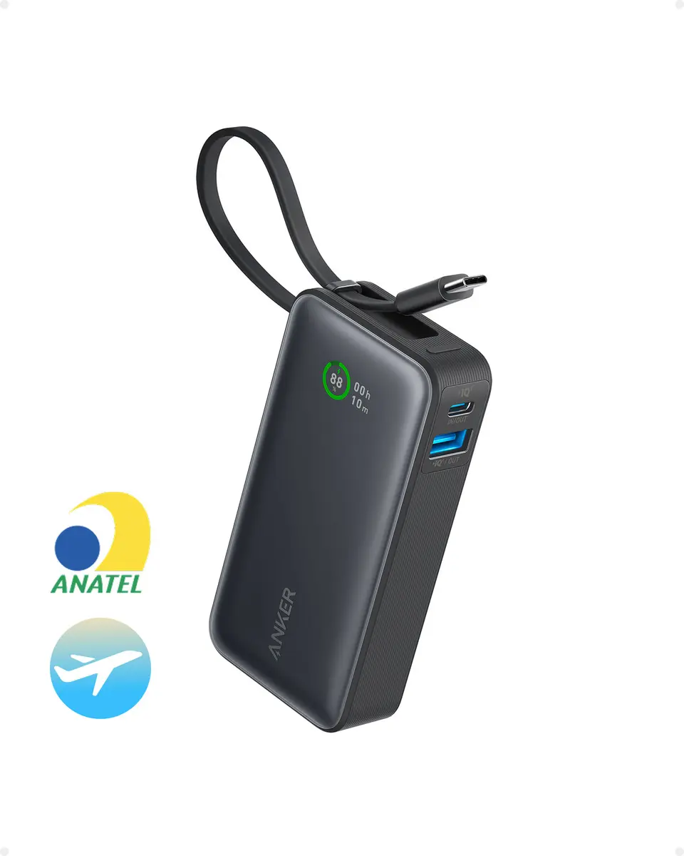 Anker Nano Power Bank de 10000 mAh e 30 W