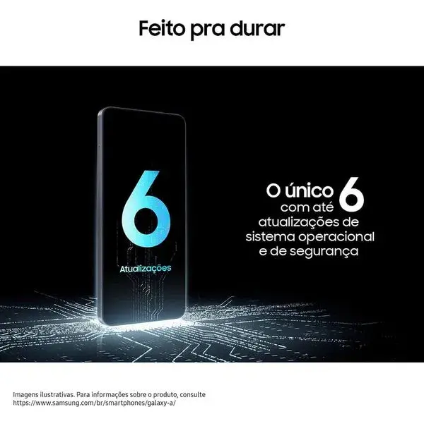 Tela Super AMOLED do Samsung Galaxy A17