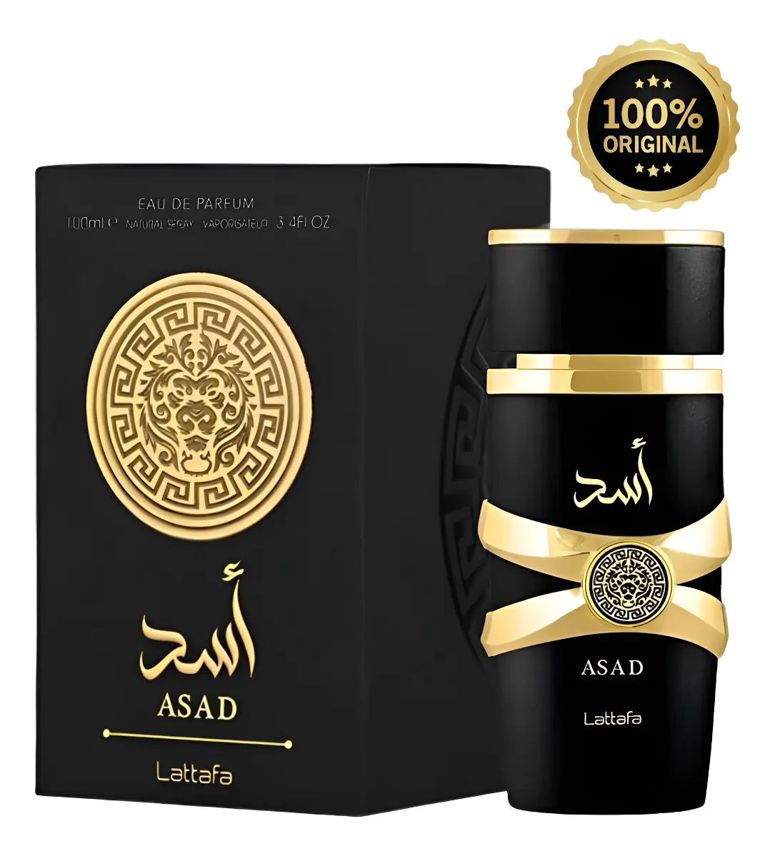 Perfume masculino Lattafa Asad Eau de Parfum de 100 ml