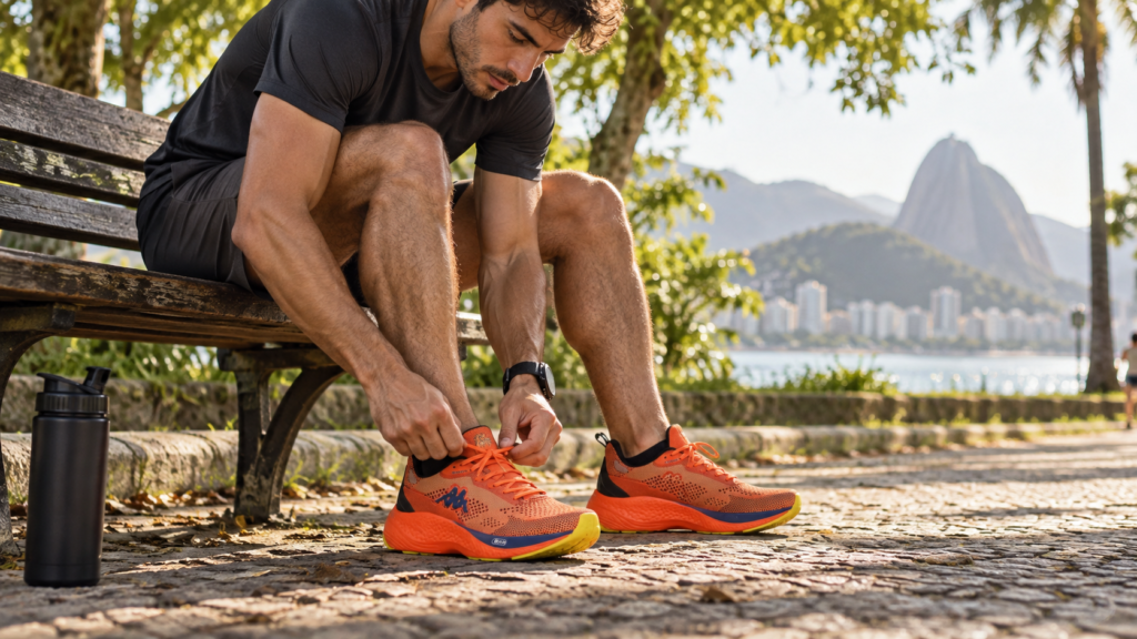 Tênis Kappa Pulse RX para corrida leve e caminhada